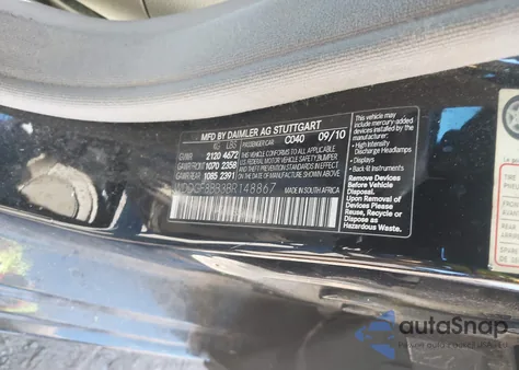 2011 Mercedes-Benz C 300 Luxury 4Matic/Sport 4Matic from USA, damaged, VIN WDDGF8BB3BR148867